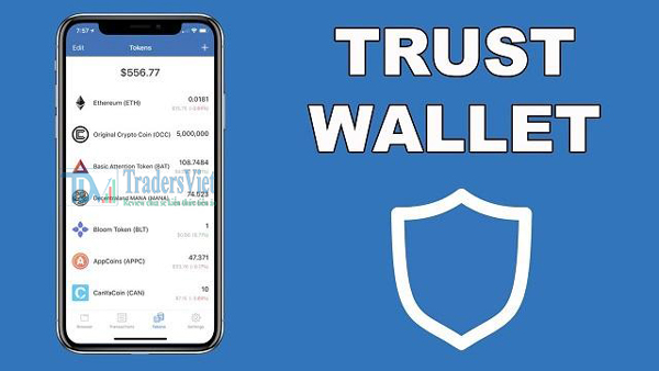 Giao dịch phân quyền trên ứng dụng Trust Wallet